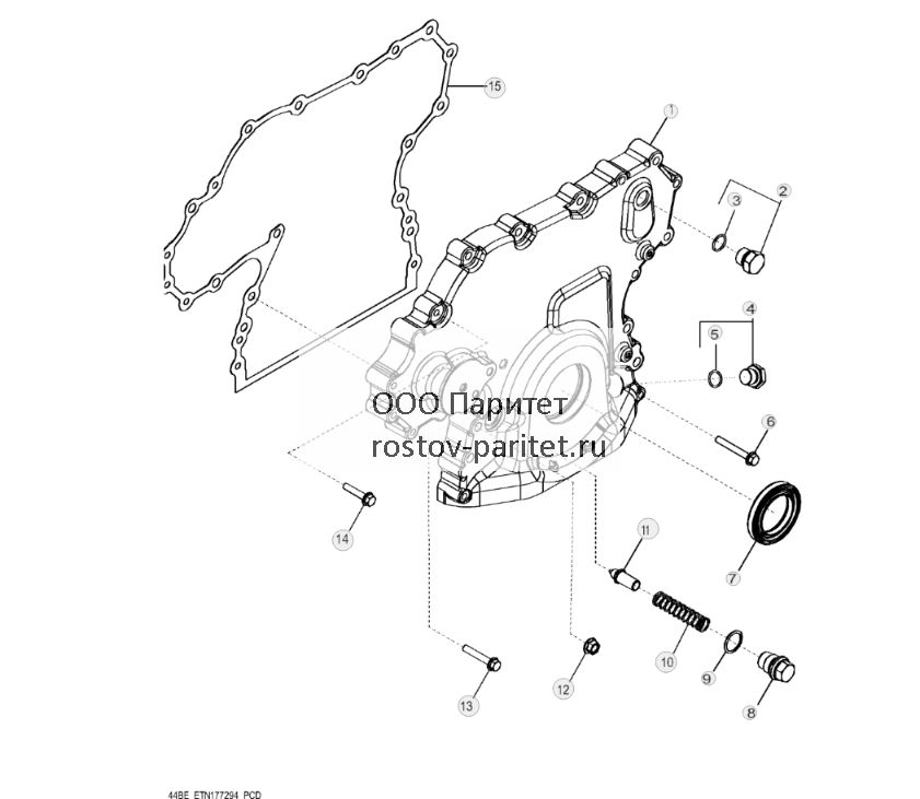 44BE Timing Gear Cover (XXXXXX - ) - ST897368 74.jpg